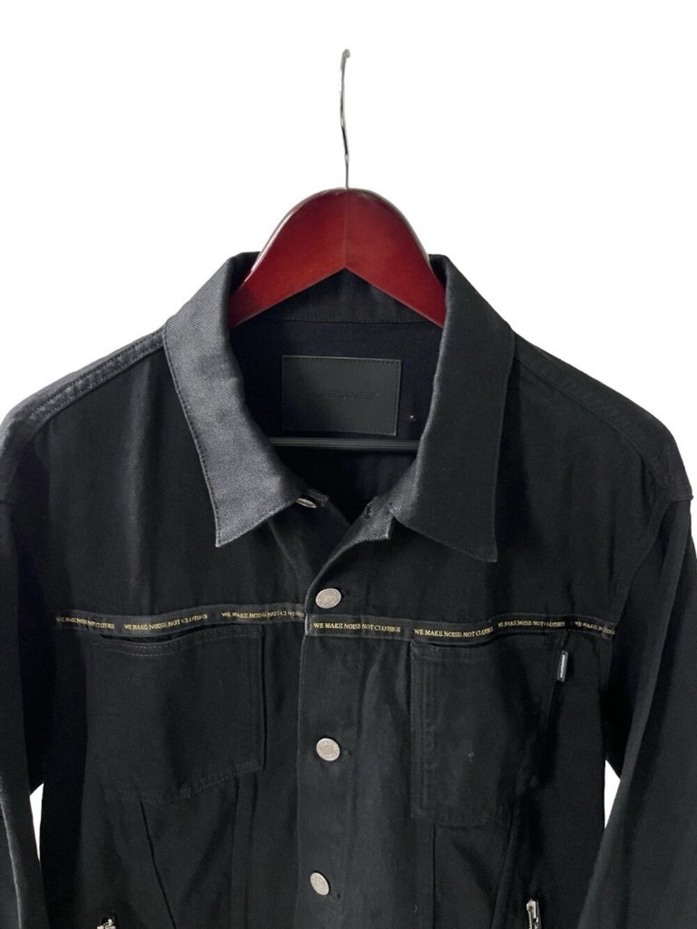 Undercover SS18 Spiritual Noise We Make Noise Denim Jacket
